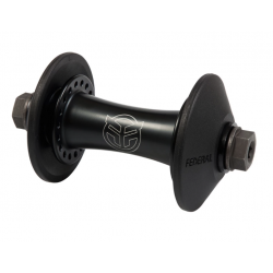 Federal Stance with hubguards black front BMX hub