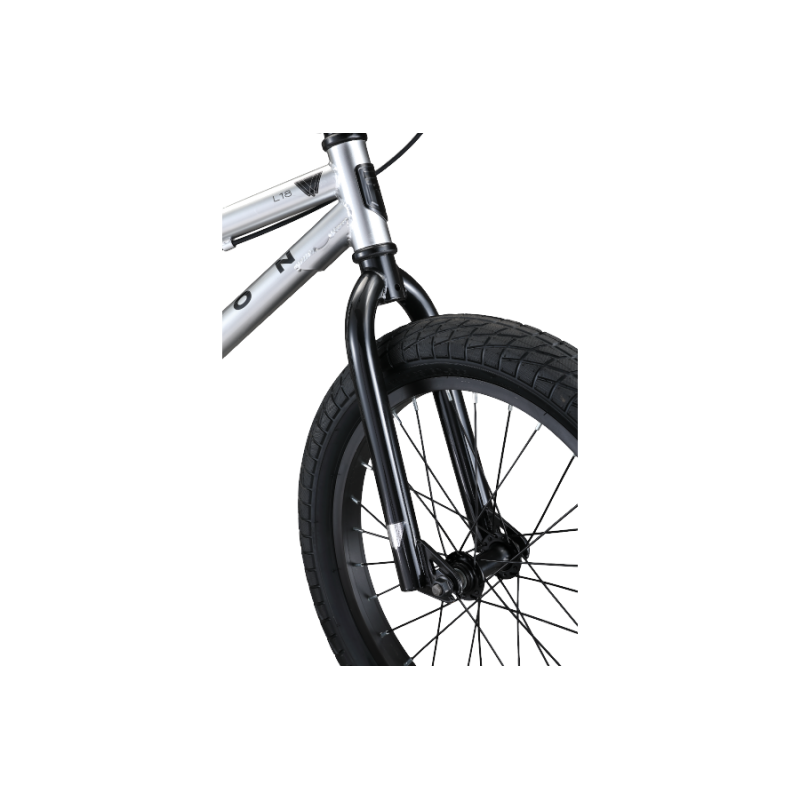 silver bmx bike