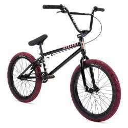 Stolen 2022 CASINO 20.25 Black with Blood Red BMX bike