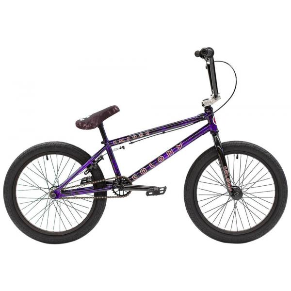 Colony Emerge 2021 20.75 Purple Storm BMX bike
