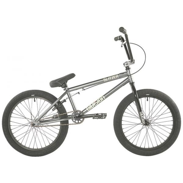 Division Blitzer 2021 19.25 Grey with Polished BMX bike