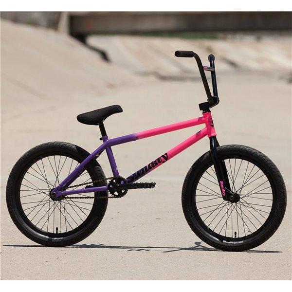 Sunday Street Sweeper 2022 20.75 LHD Hot Pink to Grape BMX bike